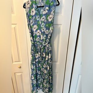 Croft & Barrow Sleeveless Maxi Shirtdress